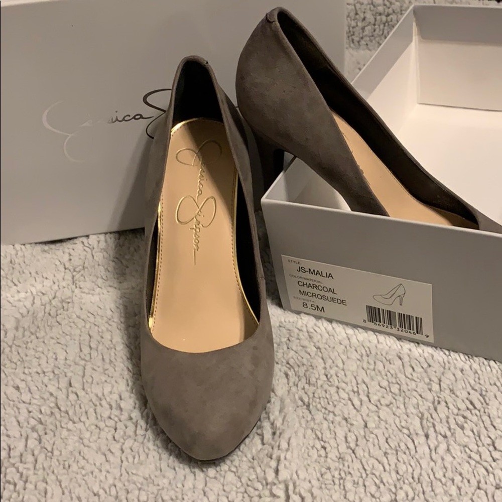 Jessica Simpson Microsuede Heels